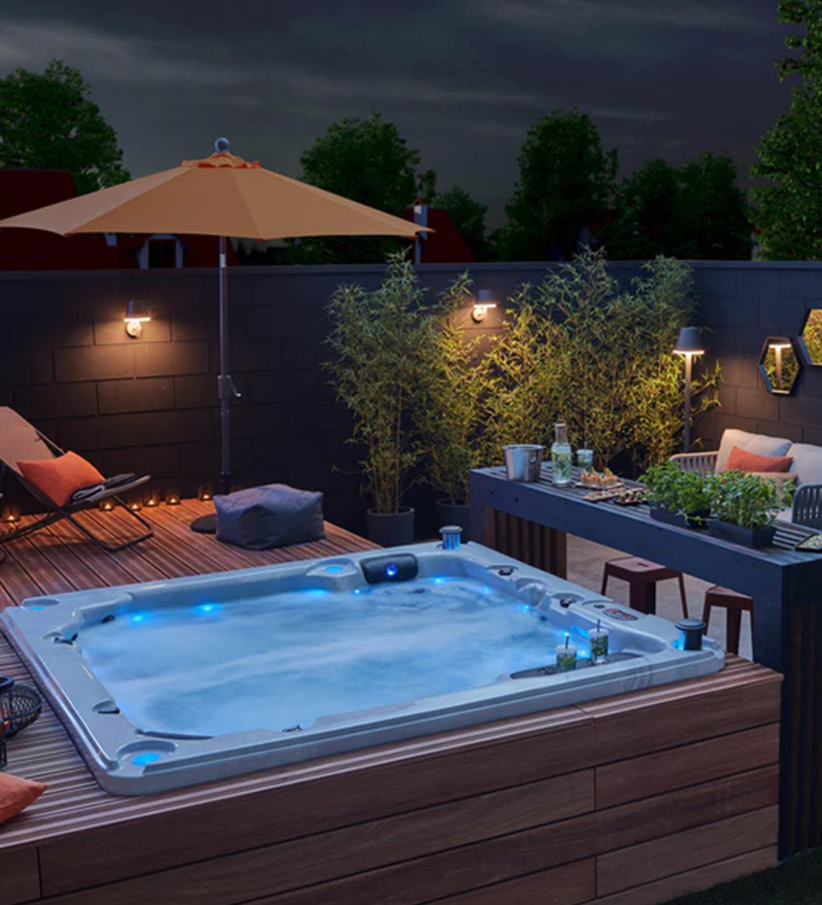 Thunder Bay AI Hot Tub | 5-6 Person 44-Jet | 219 x 219 cm - Image 3