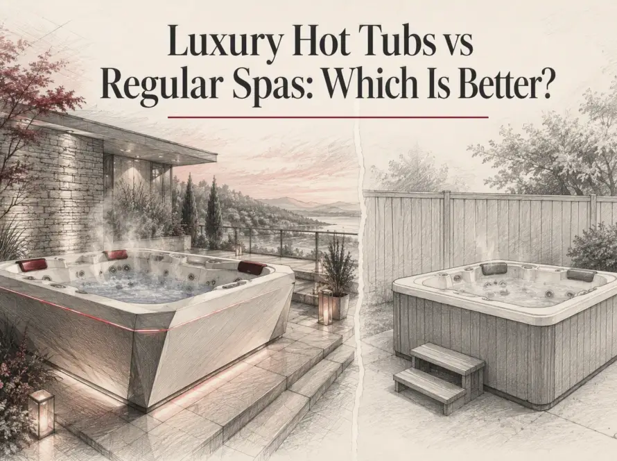 Luxury Hot Tubs vs Regular Spas: Which Is Better?